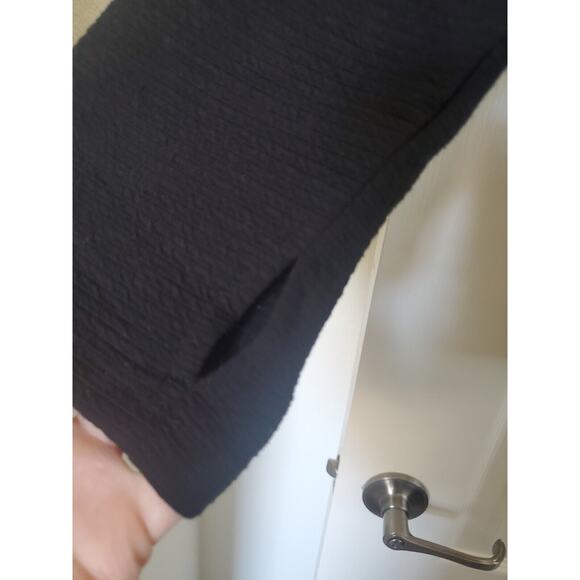 RBX Plus Studio Jacquard Mock Neck Pullover Sweatshirt Black NWT, Women's XXL - Picture 8 of 15